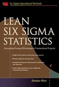 Lean Six sigma statistics [Elektronisk resurs] calculating process efficiencies in transactional projects; Alastair Muir; 2005