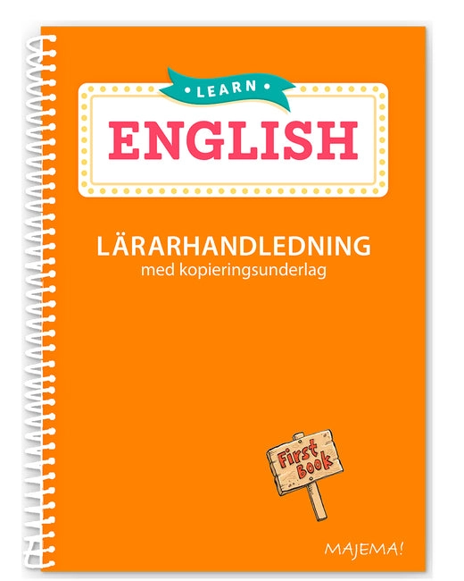 Learn English First Book åk 1 lärarhandledning; Annika Mårtensson; 2025