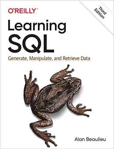 Learning SQL : generate, manipulate, and retrieve data; Alan Beaulieu; 2020