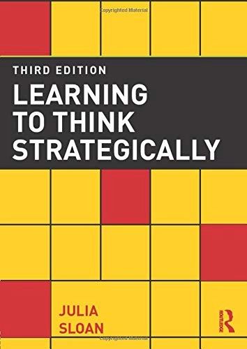 Learning to Think Strategically; Julia Sloan; 2016