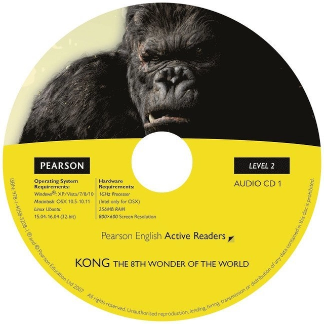 Level 2: Kong the Eighth Wonder of the World Book & CD Pack; Fran Walsh, Philippa Boyens, Peter Jackson, Merian C. Cooper, Edgar Wallace; 2007