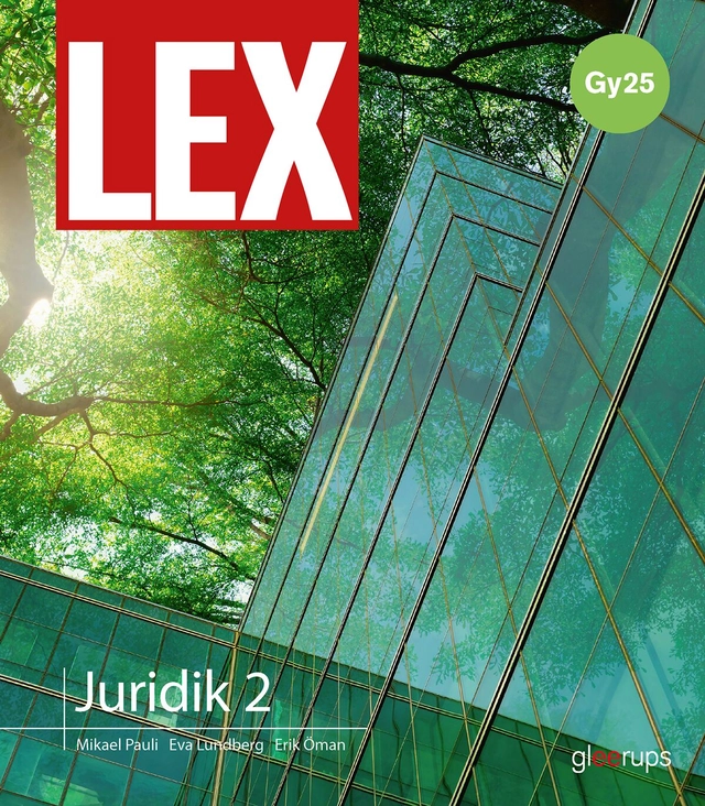 LEX Juridik 2 - Gy25; Eva Lundberg, Mikael Pauli, Erik Öman; 2026