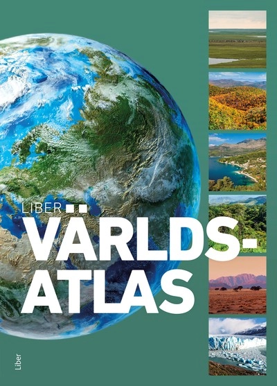 Liber Världsatlas; Studentlitteratur; 2025
