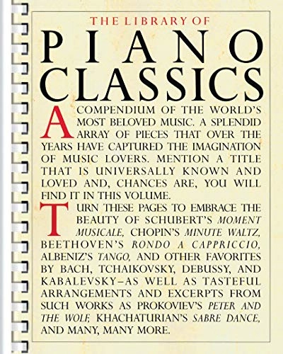 Library of piano classics; A. Appleby; 1992