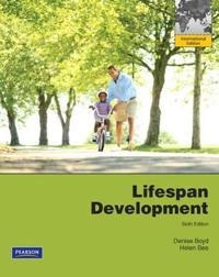 Lifespan development; Denise Roberts. Boyd; 2012