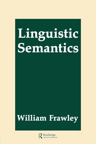 Linguistic semantics; William Frawley; 1992