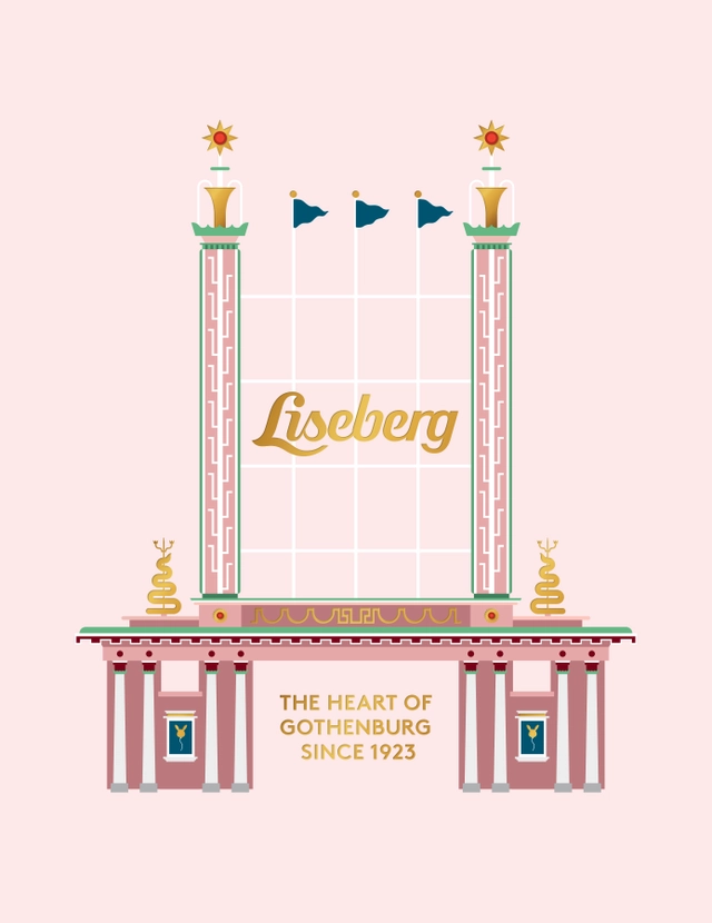 Liseberg : The heart of Gothenburg since 1923; Patrik Källström, Stefan Wern; 2023