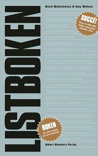 Listboken; Amy Wallace, David Wallechinsky; 2006