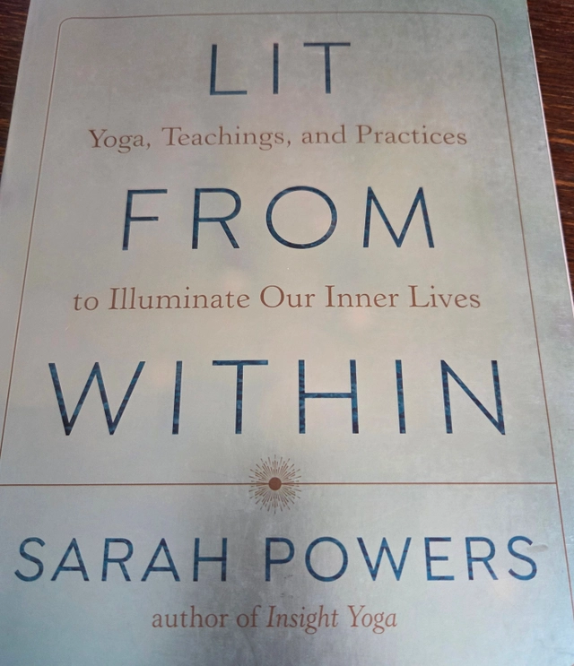 Lit from within : yoga, teachings, and practices to illuminate our inner lives; Sarah Powers; 2021