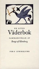 Liten väderbok; Bengt af Klintberg; 2003