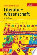 Literaturwissenschaft; Alo Allkemper; 2021