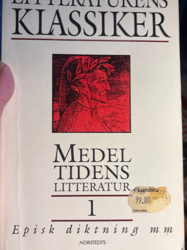 Litteraturens klassiker i urval och översättning. Medeltidens litteratur, D. 1,; Lennart Breitholtz, Karl-Ivar Hildeman; 1994