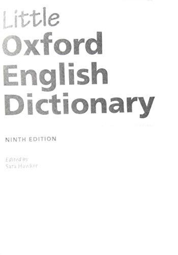 Little Oxford English Dictionary 9/E; Collectif; 2006