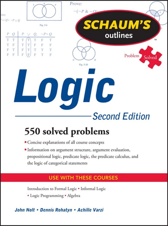 Logic; John Eric Nolt, Dennis A. Rohatyn, Achille Varzi; 2011