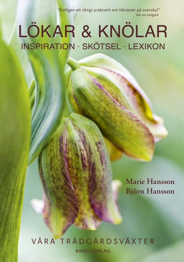 Lökar & knölar : inspiration, skötsel, lexikon; Marie Hansson, Björn Hansson; 2019
