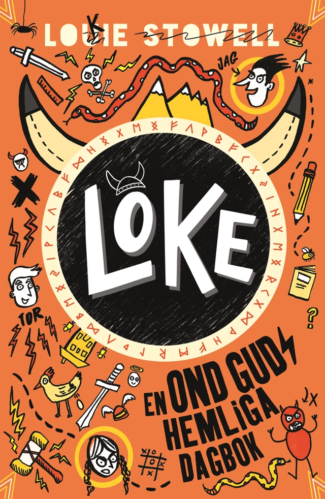 Loke :  en ond guds hemliga dagbok; Louie Stowell; 2023