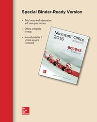 Looseleaf for Microsoft Office Access 2016 Complete: In Practice; Randy Nordell, Annette Easton, Professor