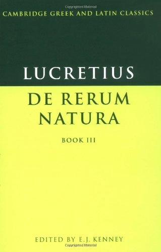 Lucretius: De Rerum Natura Book 3; Lucretius; 1977