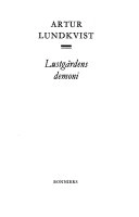 Lustgårdens demoni; Artur Lundkvist; 1973