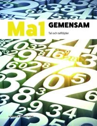 Ma1 gemensam : tal och talföljder; Markku Ekonen; 2016