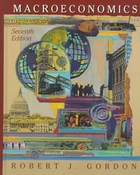 Macroeconomics; Gordon; 1998