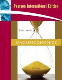 Macroeconomics; Gordon; 2009