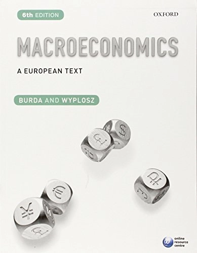 Macroeconomics : a European text; Michael C. Burda; 1997