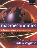 Macroeconomics : a European text; Michael C. Burda; 2001