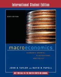 Macroeconomics : economic growth, fluctuations, and policy; Hall; 2005