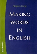 Making Words in English; Magnus Ljung; 2003
