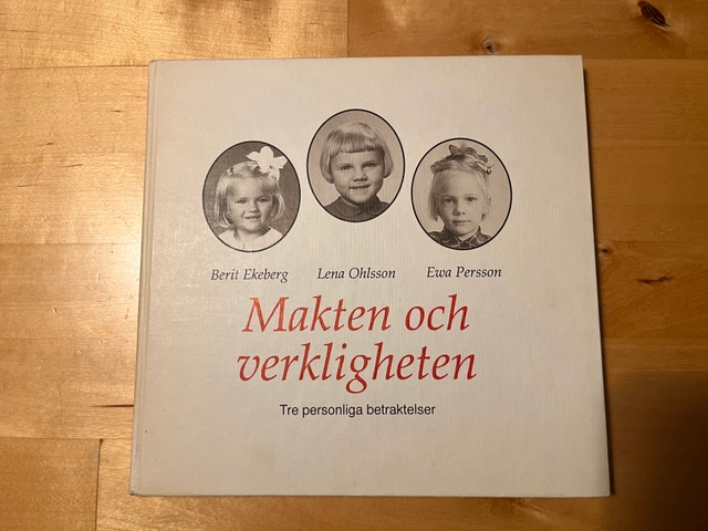Makten och verkligheten : tre personliga betraktelser; Berit Ekeberg; 1995
