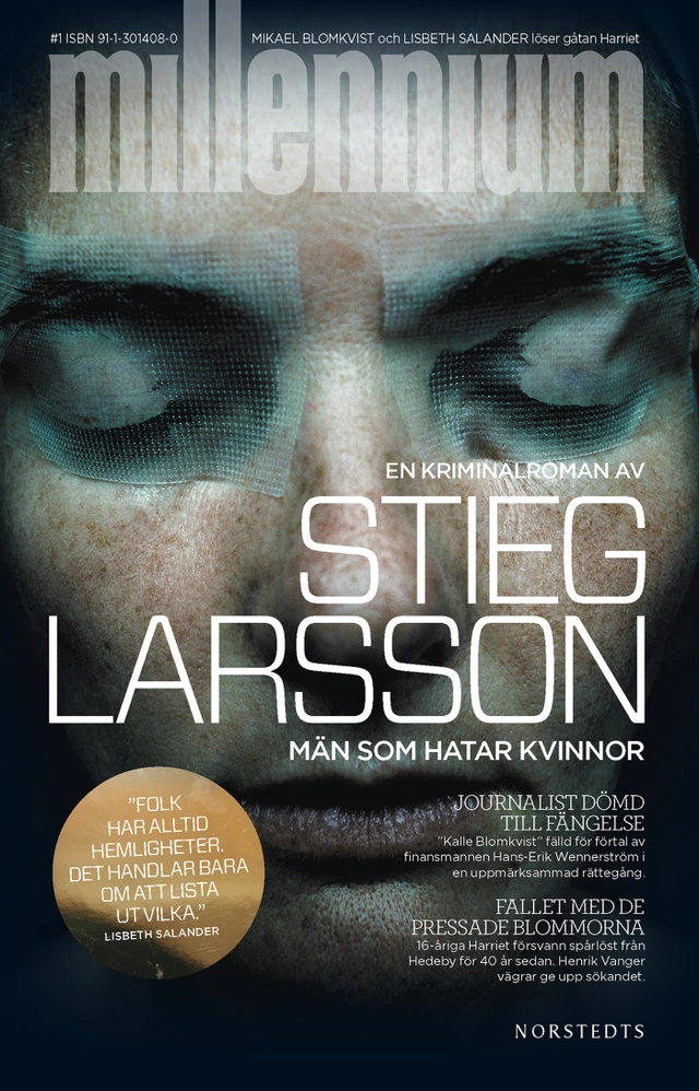 Män som hatar kvinnor; Stieg Larsson; 2015