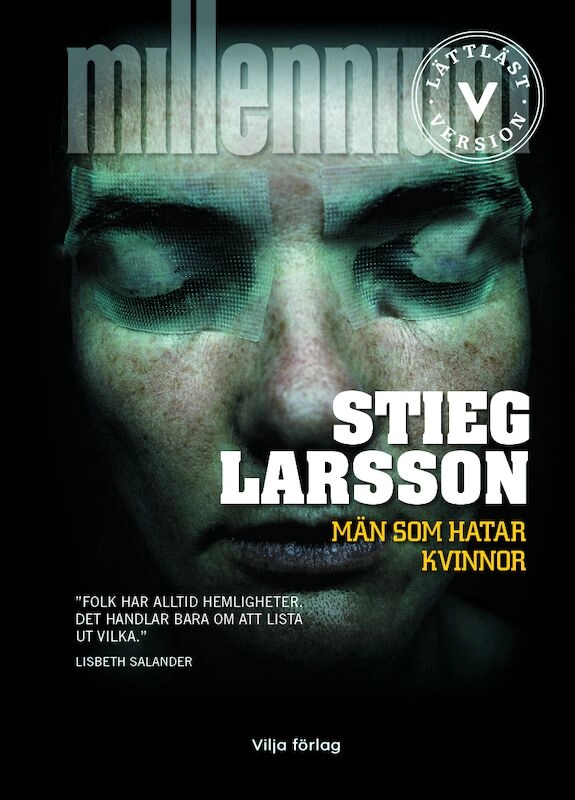 Män som hatar kvinnor (lättläst); Stieg Larsson; 2020