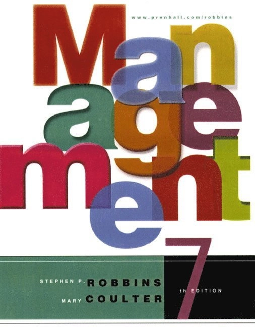 Management; Stephen P. Robbins; 2002