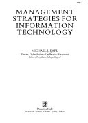 Management strategies for information technology; Michael J. Earl; 1989