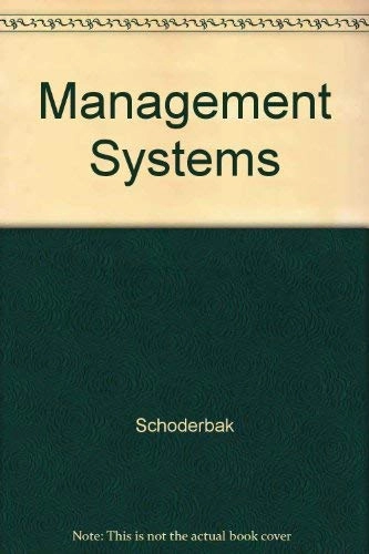 Management Systems; Peter Schoderbek P.; 1998
