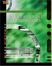 Managerial economics; Mark Hirschey; 2003