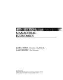 Managerial EconomicsThe Dryden Press series in economics; James L. Pappas, Mark Hirschey; 1987