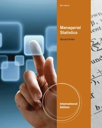 Managerial Statistics, International Edition (with Online Content Printed Access Card); Gerald Keller; 2011
