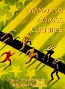 Managing across cultures; Susan C. Schneider; 1997