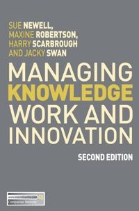Managing knowledge work and innovation; Sue Newell; 2009