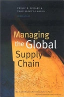 Managing the global supply chain; Philip B. Schary; 2001