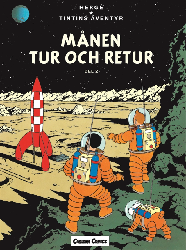 Månen tur och retur. D. 2; Hergé; 2005