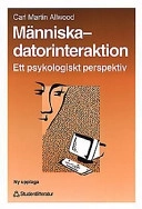 Människa - datorinteraktion; Carl Martin Allwood; 1998