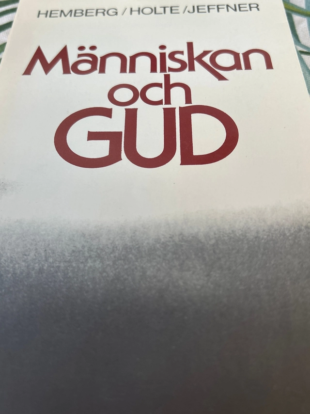 Människan och Gud : en kristen teologi; Jarl Hemberg; 1982