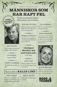 Människor som har haft fel; Kalle Lind; 2011