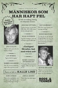 Människor som har haft fel; Kalle Lind; 2013