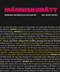 Människorätt : grundbok om mänskliga rättigheter; Jesper Hansén, Sandra Karlsson, Anna Massarsch, Linda Robertsson, Ulrika Strand; 2010