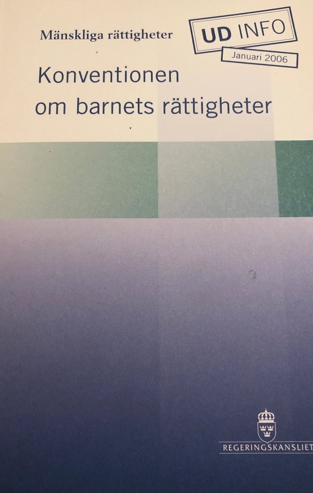 Mänskliga rättigheter : konventionen om barnets rättigheter; Thomas Hammarberg; 2006