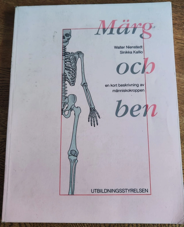 Märg och ben : en kort beskrivning av människokroppen; Walter Nienstedt; 1999